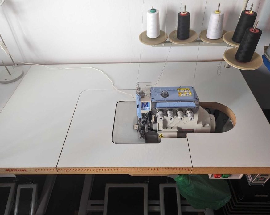 Masina de surfilat 5 fire motor direct drive PEGASUS M932-70-5x5-D