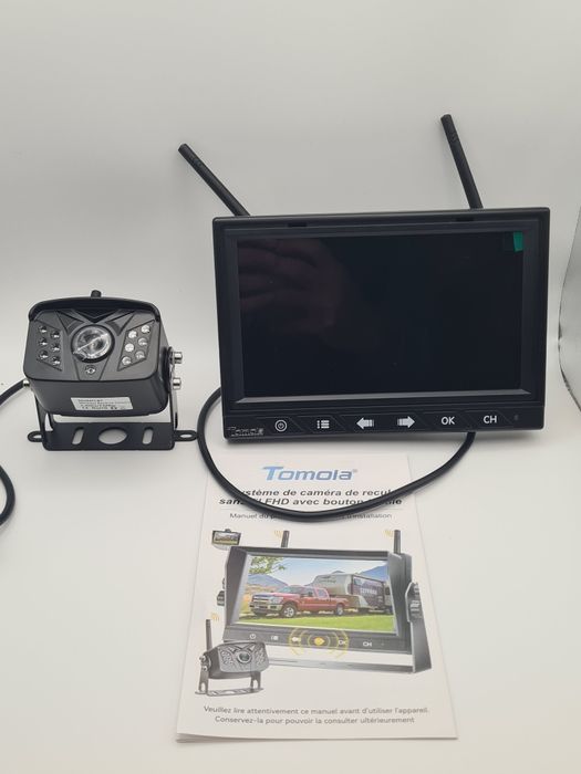 Tomoia HD 1080P 7" Camera Wireless Spate – Night Vision, Waterproof, M