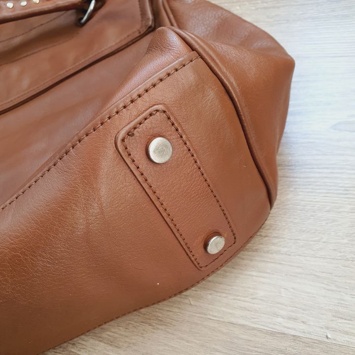 Винтидж чанта Massimo Dutti от естествена кожа