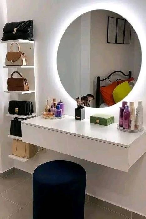 Зеркало с подсветкой 80