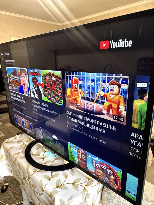 Большой телевизор SONY BRAVIA smart tv android