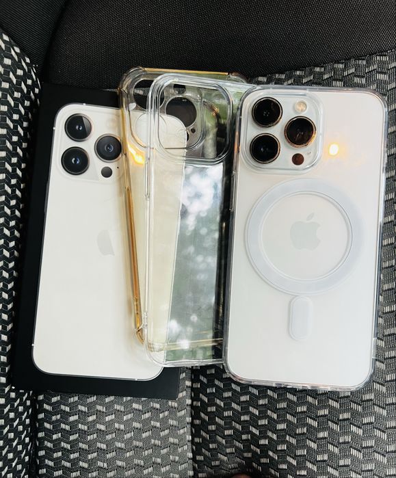 Продам обменяю Iphone 13 Pro Silver 128 74%