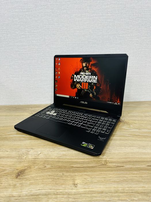 ASUS TUF Gaming Ryzen 7+GTX1650 Топовый Игровой ноутбук с Гарантией