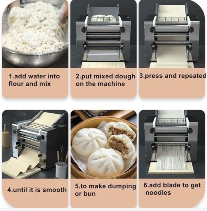 Lagʻmon aparat Piramoy sikilat.  Lagʻmon xamirni cho'zib bergich