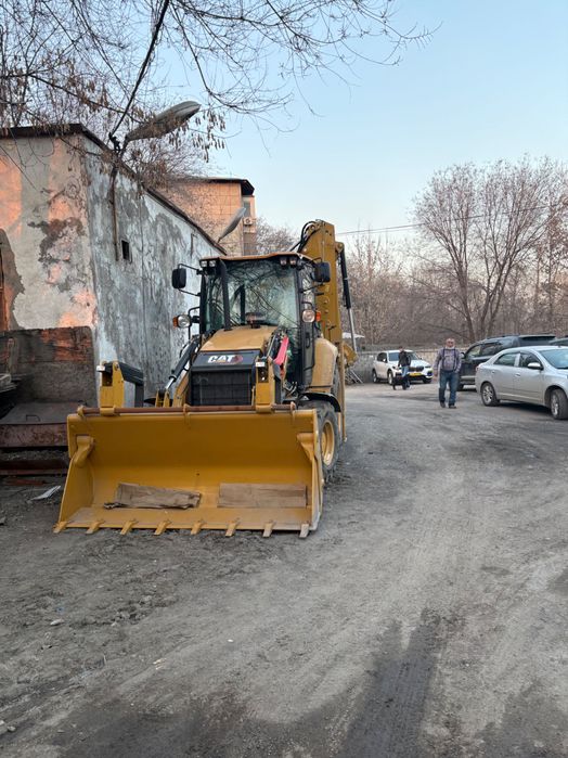 Услуги экскаватора-погрузчика CAT 3 в 1 (петушок) Алматы