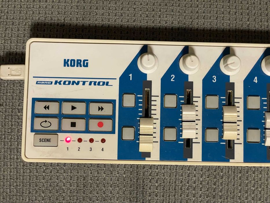 MIDI контролер Korg nanoKONTROL – USB