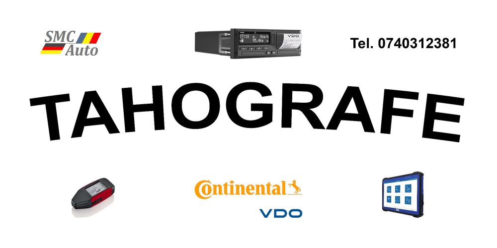 Pachet mobilitate tahograf inteligent VDO 4.1 +instalare si inspectie - varianta cu adaptor M1N1  pentru autovehicule comerciale usoare