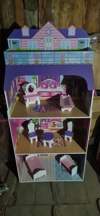 Casuta păpuși mare din lemn