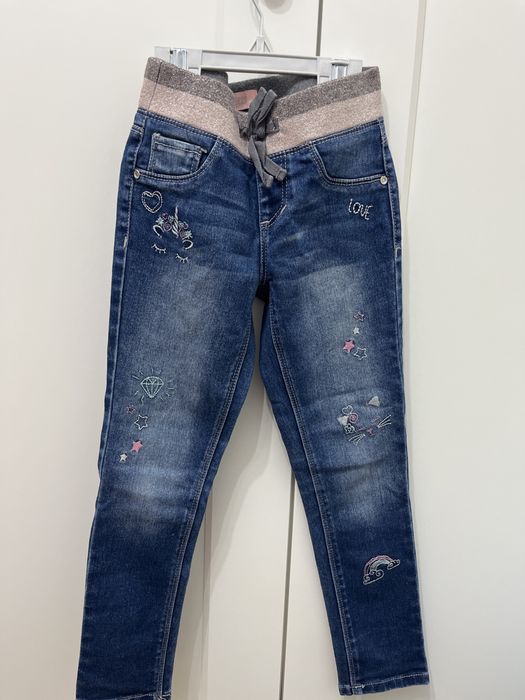 Blugi fete 6 ani si fusta 4-6 ani