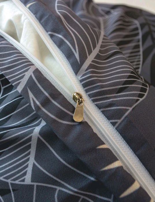 Set cuvertură pilotă cu imprimeu cu frunze