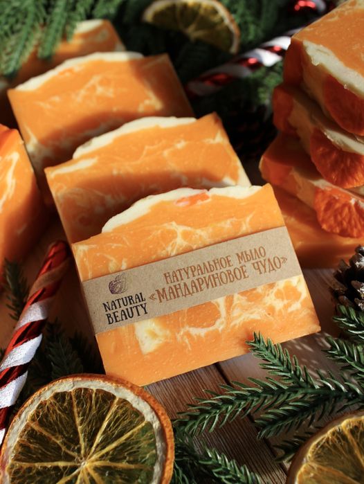 Мыло натуральное новогоднее