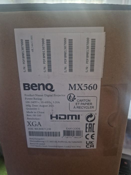 Digital Projector Benq MX560