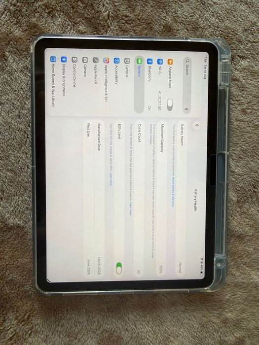 iPad Air m4 11-inch лилаво гаранция 128GB