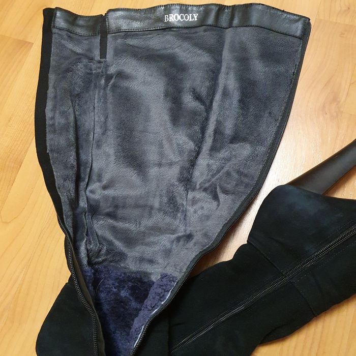 Женские кожаные сапоги и ботинки