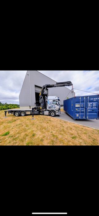 Inchiriez Camion cu macara , platforma utilaje