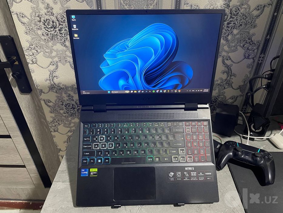 Acer NITRO 5 RTX 4060 8GB / i7-12650H / 250+ FPS CS2, игровой ноутбук