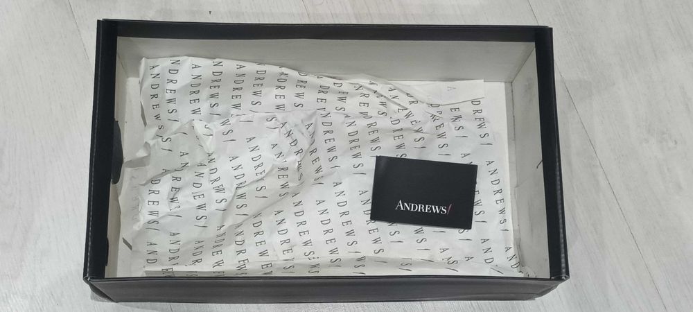 Оригинални официални обувки Andrews Андрюс 43 номер естествена кожа