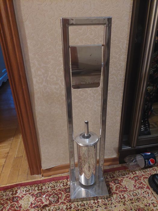 Ершик для унитаза с держателем бумаги