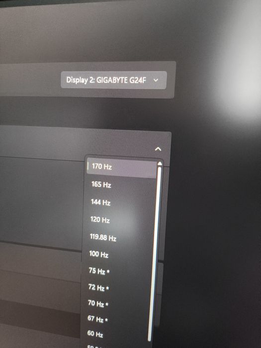 Monitor Gigabyte G24F 165hz IPS 23.8 inch