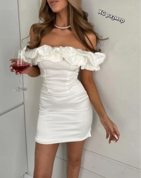 Нова стилна дамска рокля ХС/С размер