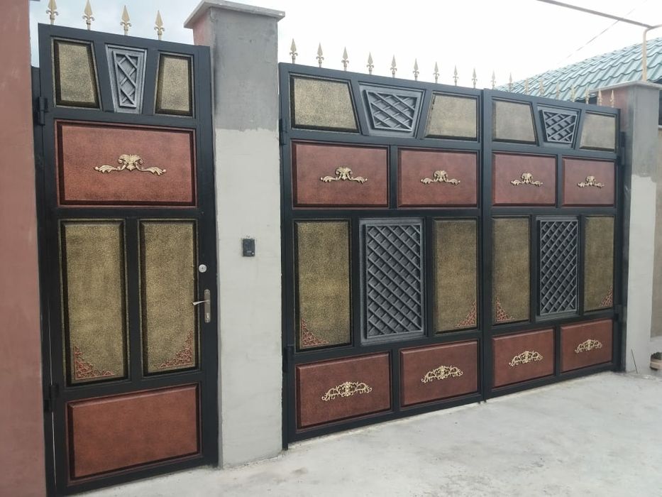 Покраска ворот профессионально