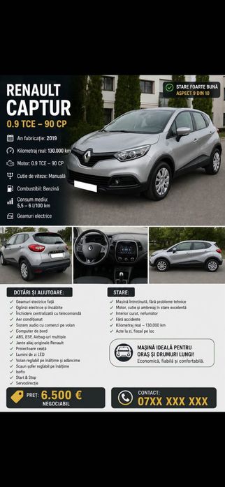 RENAULT Captur 2019 — imagine 3