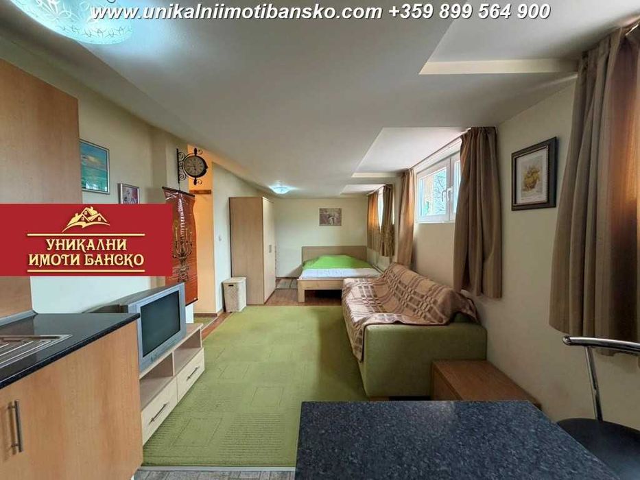 На 5 минути пеша от центъра! Едностаен апартамент за продажба в Банско