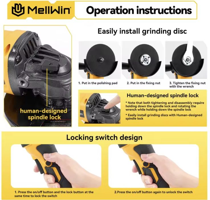 Акумулаторен ъглошлайф