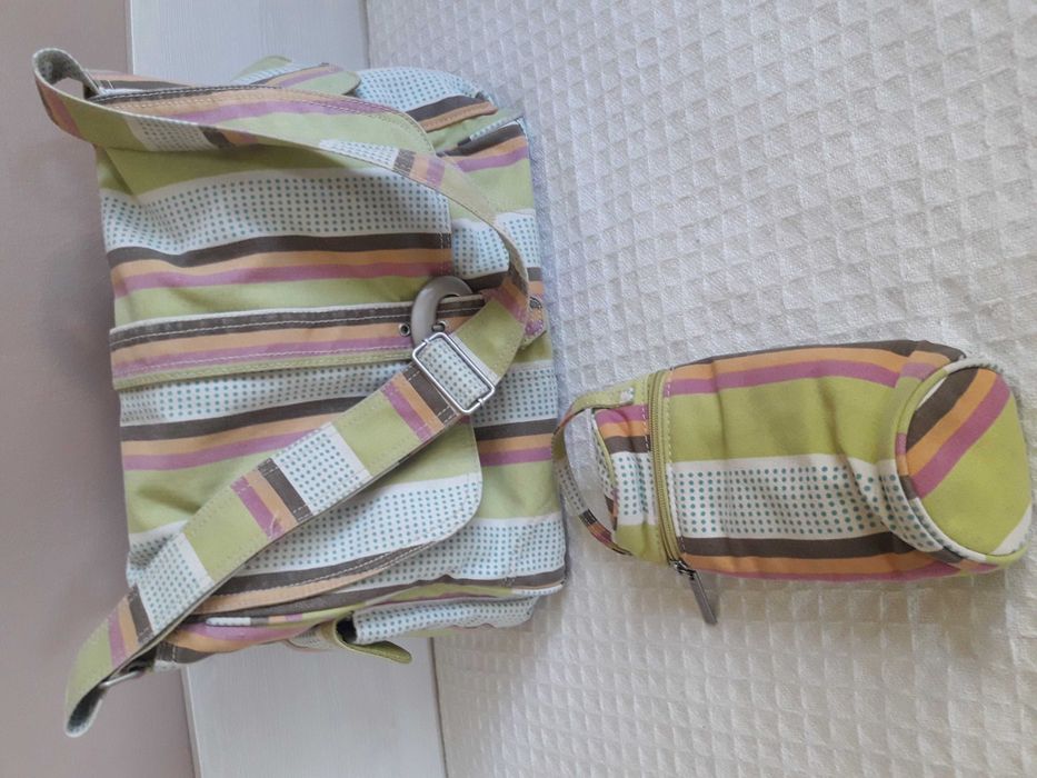 Чанта за количка + термобокс + подарък чанта