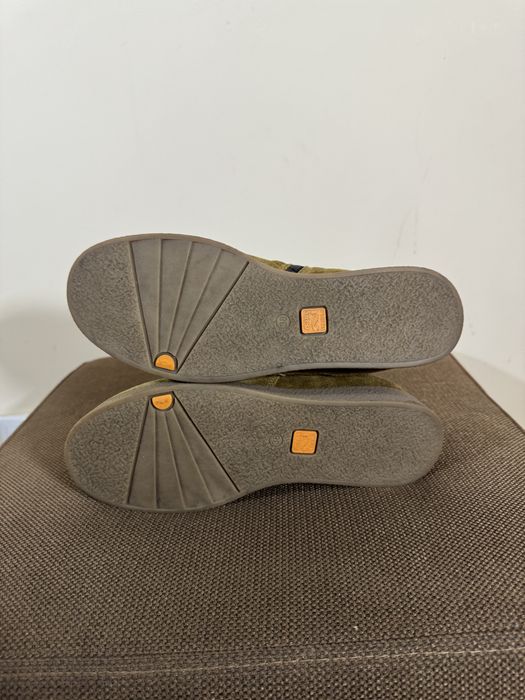 Ghete de catifea kaki marimea 38 de dama