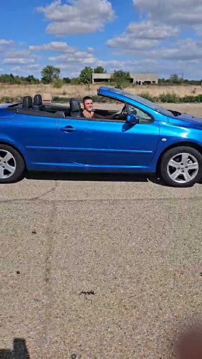 Peugeot 307 cc син металик