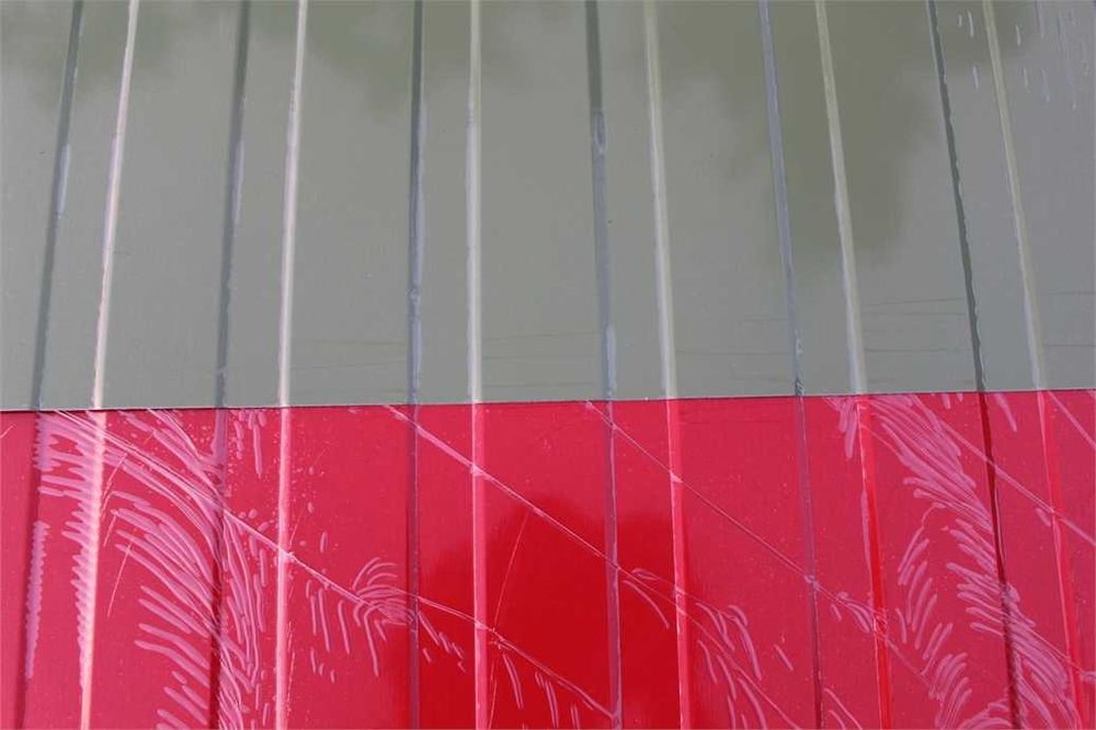 Облицовъчна пластифицирана трапецовидна ламарина TR2x60-1200