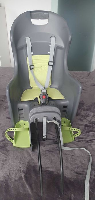 Scaun pentru copii, cadru de bicicletă gri