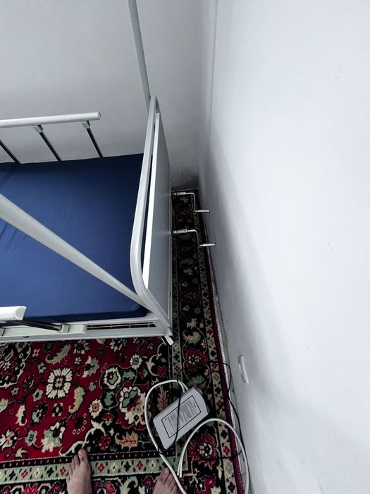 Унверсальный медицинский кровать сатылады пролежни матрасымен