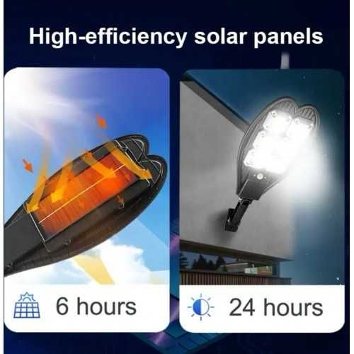 Соларна лампа със сензор за движение