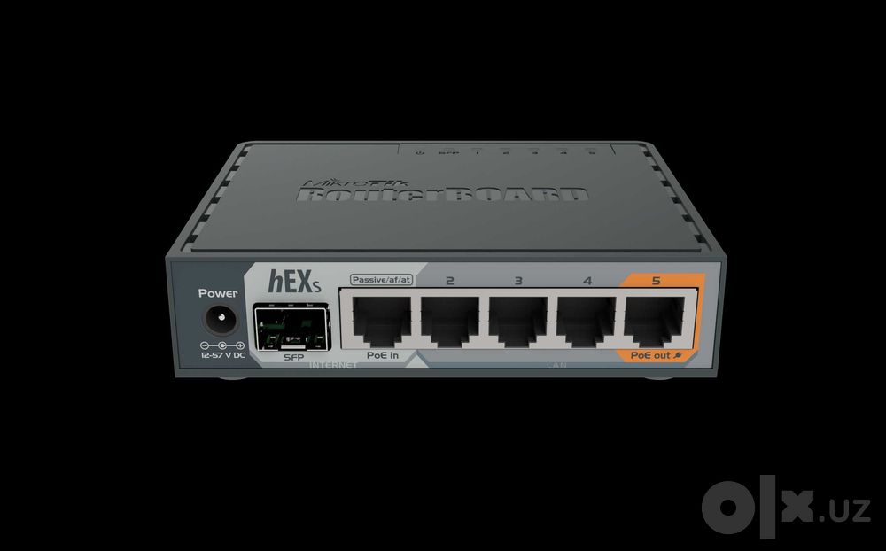 Маршрутизатор Mikrotik hEX S RB760iGS