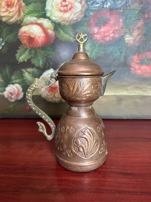 A298 236g, ceainic ornamental alama , 20cm H, 13 latime