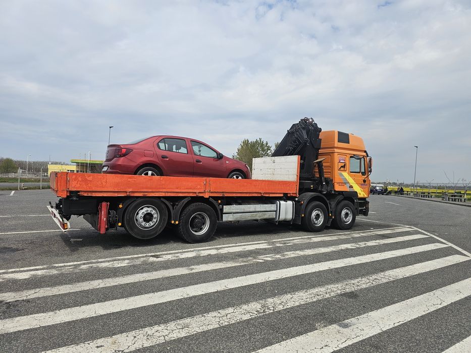 Man 8x2 cu macara