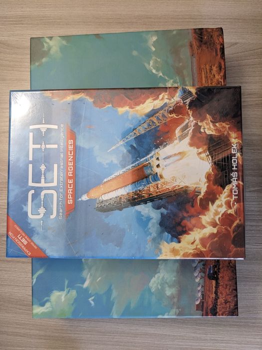 Настольная игра SETI, с дополнением
