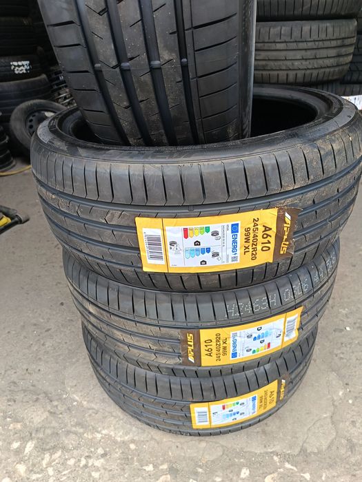 НОВИ ЛЕТНИ -20цола -245/40-1бр.-185лв."APLUS"-с монтаж и баланс