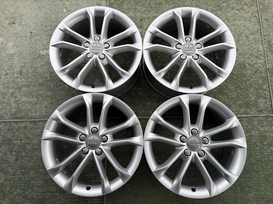 4бр. КАТО НОВИ ОРИГИНАЛНИ 18” Джанти за -AUDI Q3/VW/SKODA- 7Jx18, ET43