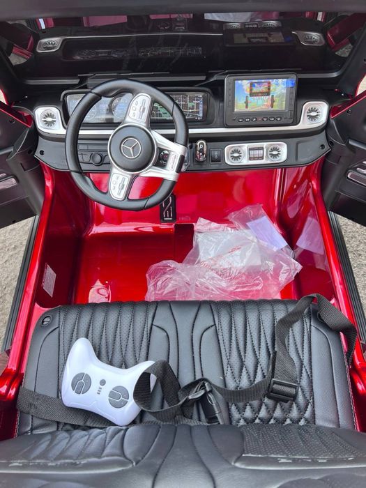 Детская машина с монитором 24вольт х2| Mercedez-Benz G63 4x4 доставка