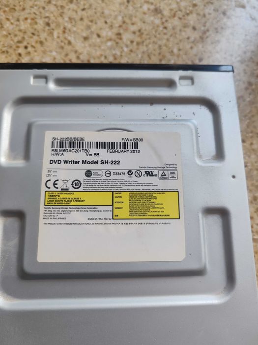 DVD привод Samsung SH-222BB DVD Writer