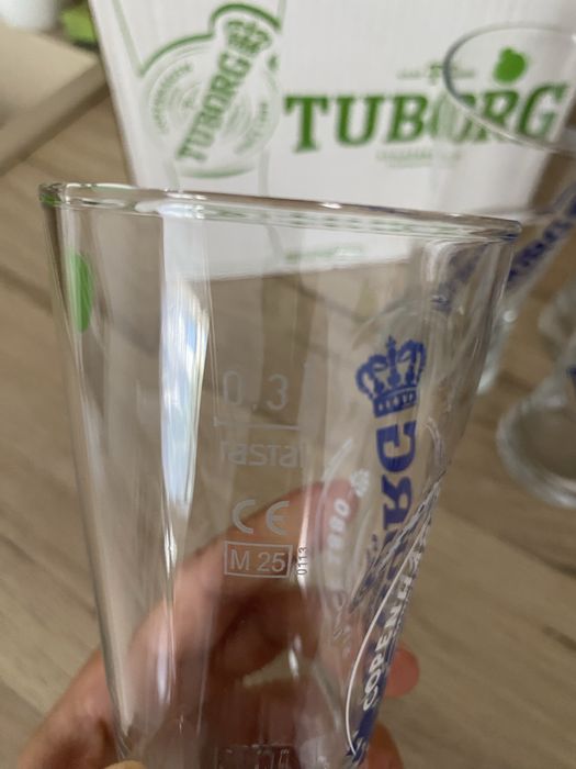 Чаши за бира Tuborg