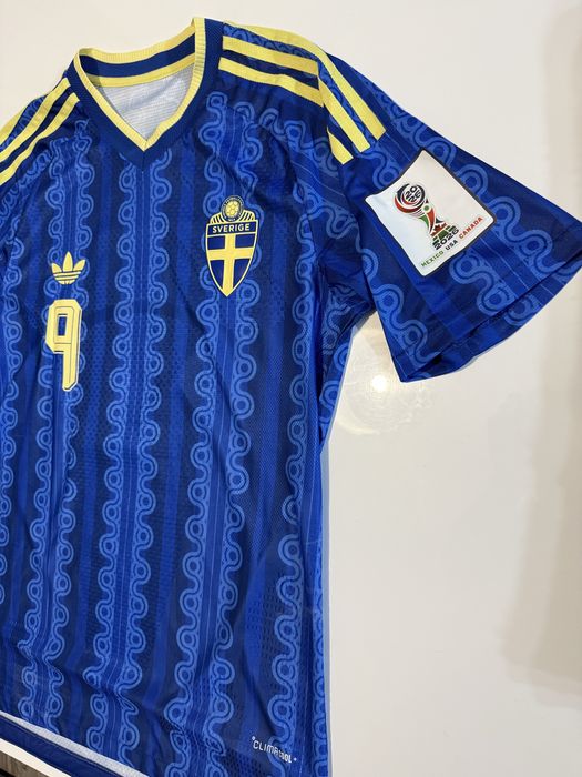 Tricou fotbal barbati Suedia , Isak Worldcup