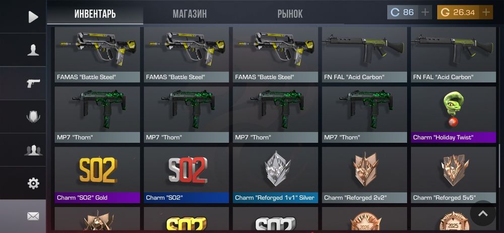 Продам акк в стендоф 2