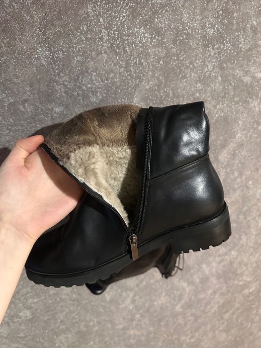 Ботфорты женские черные