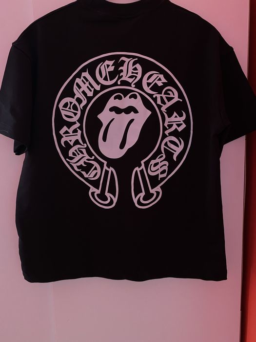 Chrome Hearts X Rolling Stones colab тениска