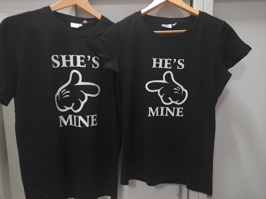 Тениски за влюбени двойки. 14 Февруари