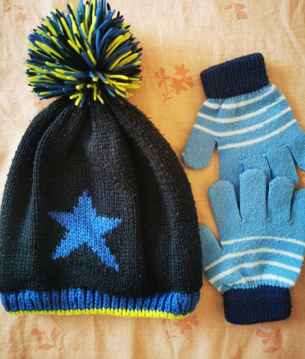 Зимно ски яке с гащеризон за момченце